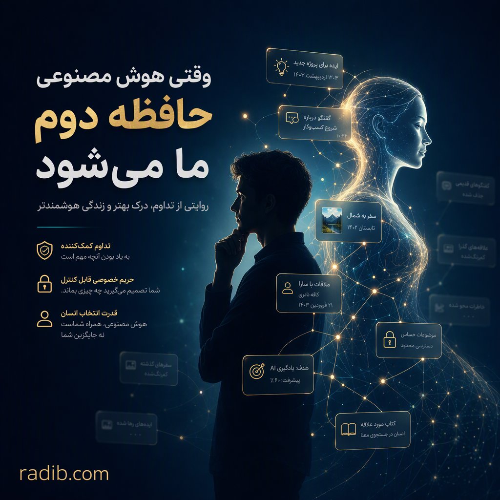 آیا AI قرار است حافظه دوم ما باشد؟