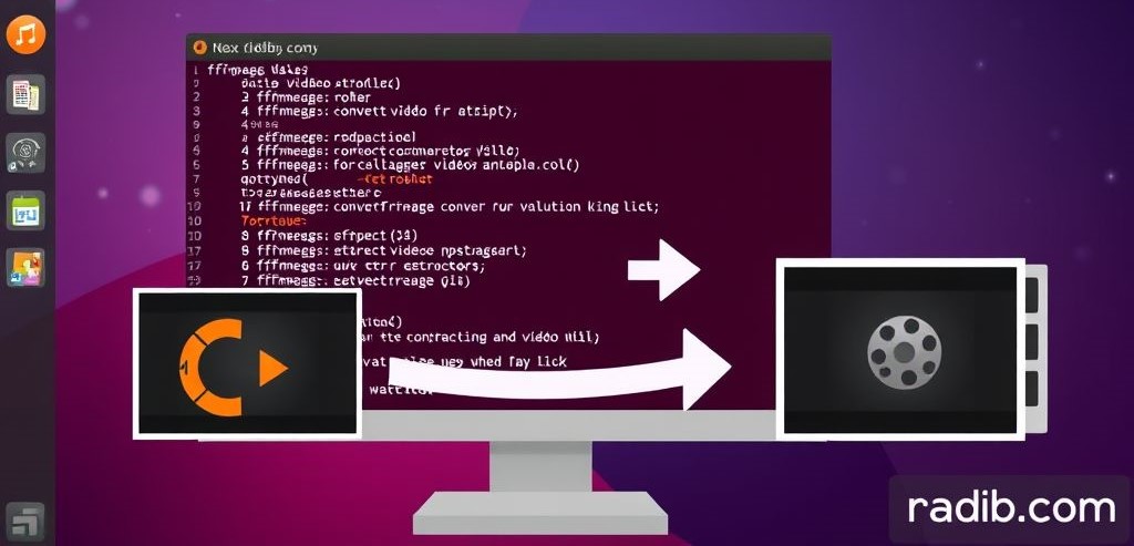 کانورت (تبدیل) فایل‌های ویدئویی با FFmpeg در اوبونتو