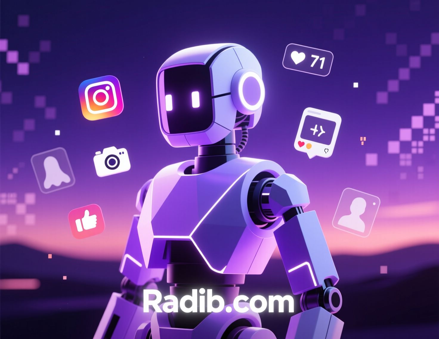ربات اینستاگرام رادیب چیست؟ راه‌حل هوشمند برای رشد پایدار در فضای مجازی