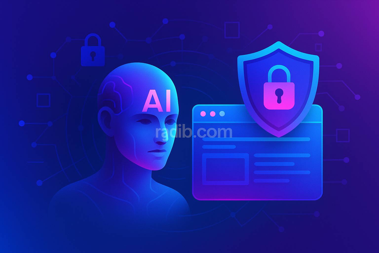 نقش هوش مصنوعی در افزایش امنیت وب‌سایت‌ها در سال ۲۰۲۵